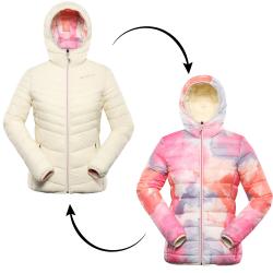 Alpine Pro EROMA dámská béžová oboustranná bunda