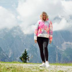 Alpine Pro EROMA dámská béžová oboustranná bunda