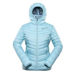 Alpine Pro EROMA dámská modrá oboustranná bunda hi-therm zimní POUZE S-Lady (širší) (VÝPRODEJ)