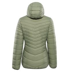 Alpine Pro EROMA dámská zelená oboustranná bunda