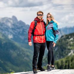 Alpine Pro ESPRITA 2 dámská zelená sofshellová bunda