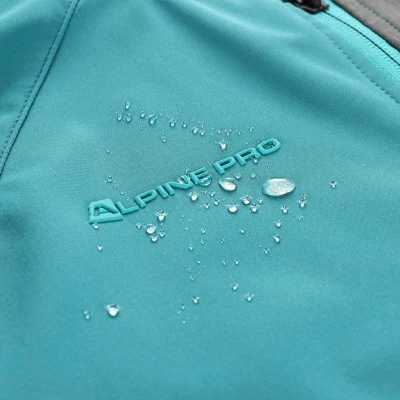 Alpine Pro ESPRITA 2 dámská zelená sofshellová bunda