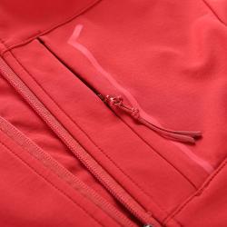 Alpine Pro ESPRITA dámská červená softshellová bunda