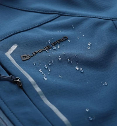 Alpine Pro ESPRITA dámská modrá softshellová bunda