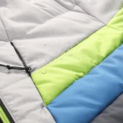 Alpine Pro FEEDR pánská černá péřová lyžařská bunda s membránou ptx