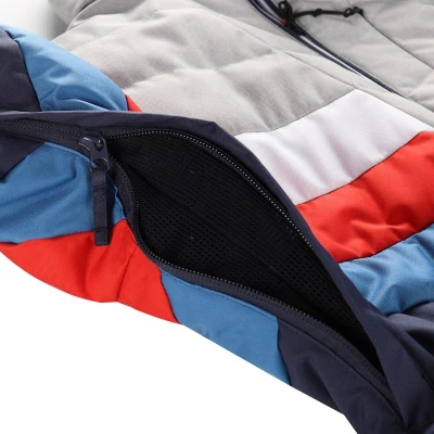 Alpine Pro FEEDRA dámská modrá lyžařská bunda s membránou ptx + šátek Kilpi
