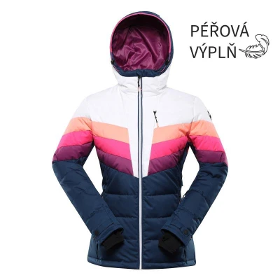 Alpine Pro FEEDRA dámská modrá péřová lyžařská bunda s membránou ptx POUZE L-Lady (širší) (VÝPRODEJ) Alpine Pro FEEDRA dámská modrá péřová lyžařská bunda s membránou ptx POUZE L-Lady (širší) (VÝPRODEJ)