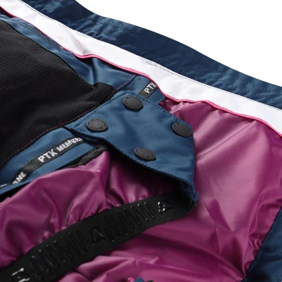 Alpine Pro FEEDRA dámská modrá péřová lyžařská bunda s membránou ptx POUZE L-Lady (širší) (VÝPRODEJ)