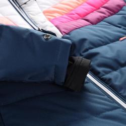 Alpine Pro FEEDRA dámska modrá páperová lyžiarska bunda s membránou ptx POUZE L-Lady (širšia) (VÝPREDAJ)