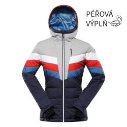 Alpine Pro FEEDRA dámska modrá lyžiarska bunda s membránou ptx + šál Kilpi