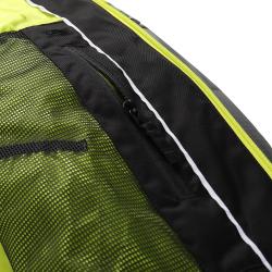 Alpine Pro FERER pánská péřová lyžařská bunda NEUTRÁLNÍ / ZEMITÁ