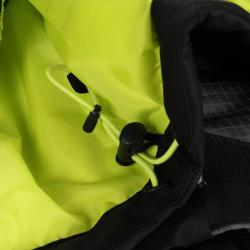 Alpine Pro FERER pánská péřová lyžařská bunda NEUTRÁLNÍ / ZEMITÁ