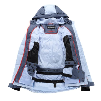 Alpine Pro FERERA 2 dámská modrá péřová lyžařská bunda