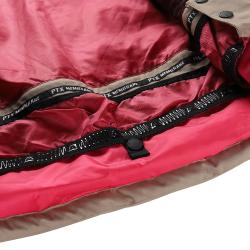 Alpine Pro FERERA dámská béžová péřová lyžařská bunda