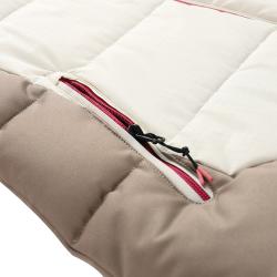 Alpine Pro FERERA dámská béžová péřová lyžařská bunda