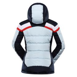 Alpine Pro FERERA dámská modrá péřová lyžařská bunda