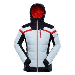 Alpine Pro FERERA dámská modrá péřová lyžařská bunda