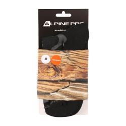 Alpine Pro GANGE černé sportovní kotníkové ponožky