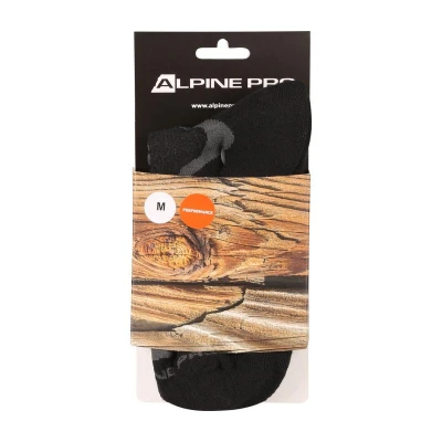 Alpine Pro GANGE černé sportovní kotníkové ponožky Alpine Pro GANGE černé sportovní kotníkové ponožky