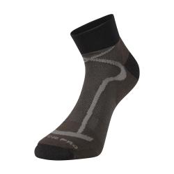 Alpine Pro GANGE sportovní kotníkové ponožky NEUTRÁLNÍ / ZEMITÁ