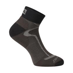 Alpine Pro GANGE sportovní kotníkové ponožky NEUTRÁLNÍ / ZEMITÁ
