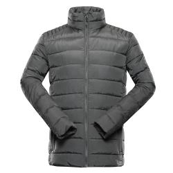 Alpine Pro GARAT pánska hi-therm bunda zimná NEUTRÁLNA / ZEMITÁ