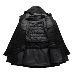 Alpine Pro GARG pánská lyžařská bunda černá