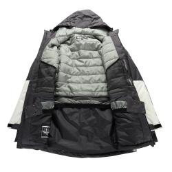 Alpine Pro GARG pánská lyžařská bunda NEUTRÁLNÍ / ZEMITÁ