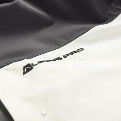Alpine Pro GARG pánská lyžařská bunda NEUTRÁLNÍ / ZEMITÁ