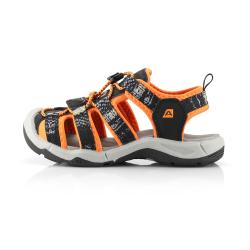 Alpine Pro GASTER KBTX320990 dětské černé sandály