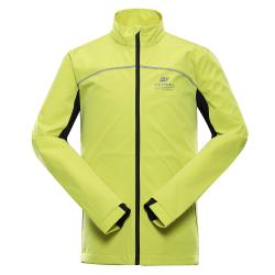 Alpine Pro GEROC pánská zelená softshellová bunda softshell