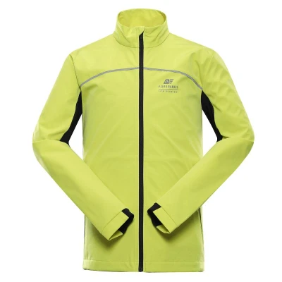 Alpine Pro GEROC pánská zelená softshellová bunda softshell Alpine Pro GEROC pánská zelená softshellová bunda softshell