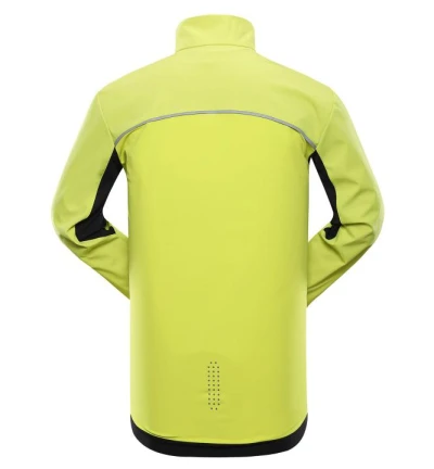 Alpine Pro GEROC pánská zelená softshellová bunda softshell