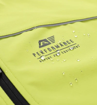 Alpine Pro GEROC pánská zelená softshellová bunda softshell