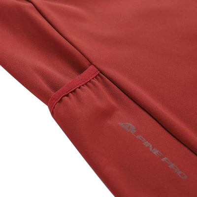 Alpine Pro GERWA 2 dámské červené rychloschnoucí outdoorové legíny