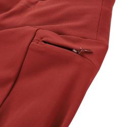 Alpine Pro GERWA 2 dámské červené rychloschnoucí outdoorové legíny