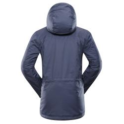 Alpine Pro GHADA LJCY547618 dámska sivá lyžiarska bunda + šál Kilpi