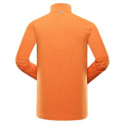 Alpine Pro GOLL pánská oranžová rychleschnoucí mikina