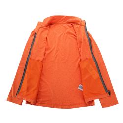 Alpine Pro GOLL pánská oranžová rychleschnoucí mikina