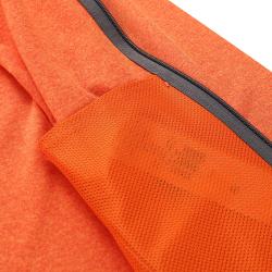 Alpine Pro GOLL pánská oranžová rychleschnoucí mikina