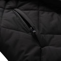 Alpine Pro GOSBERA dámský černý kabát s membránou ptx dlouhý