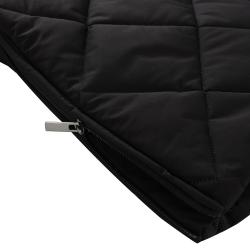 Alpine Pro GOSBERA dámský černý kabát s membránou ptx dlouhý