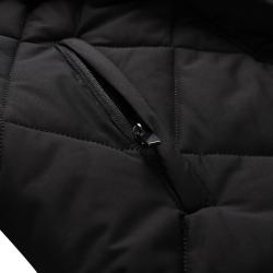 Alpine Pro GOSBERA dámsky čierny kabát s membránou ptx dlhý POUZE S-Lady (širší) (VÝPREDAJ)