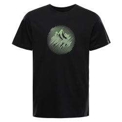 Alpine Pro GREM 2 pánske čierne tričko