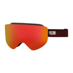 Alpine Pro HELLQE lyžařské červené brýle