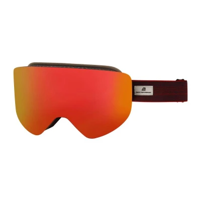 Alpine Pro HELLQE lyžařské červené brýle Alpine Pro HELLQE lyžařské červené brýle