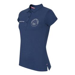 Alpine Pro HOLMANNA dámské modré bavlněné polo triko