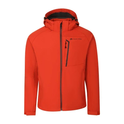 Alpine Pro HOOR červená pánská softshellová bunda s membránou Alpine Pro HOOR červená pánská softshellová bunda s membránou