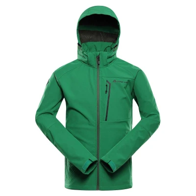 Alpine Pro HOOR pánská zelená softshellová bunda Alpine Pro HOOR pánská zelená softshellová bunda