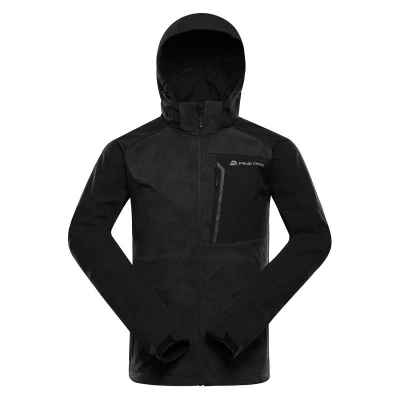 Alpine Pro HOOR pánská černá softshellová bunda Alpine Pro HOOR pánská černá softshellová bunda